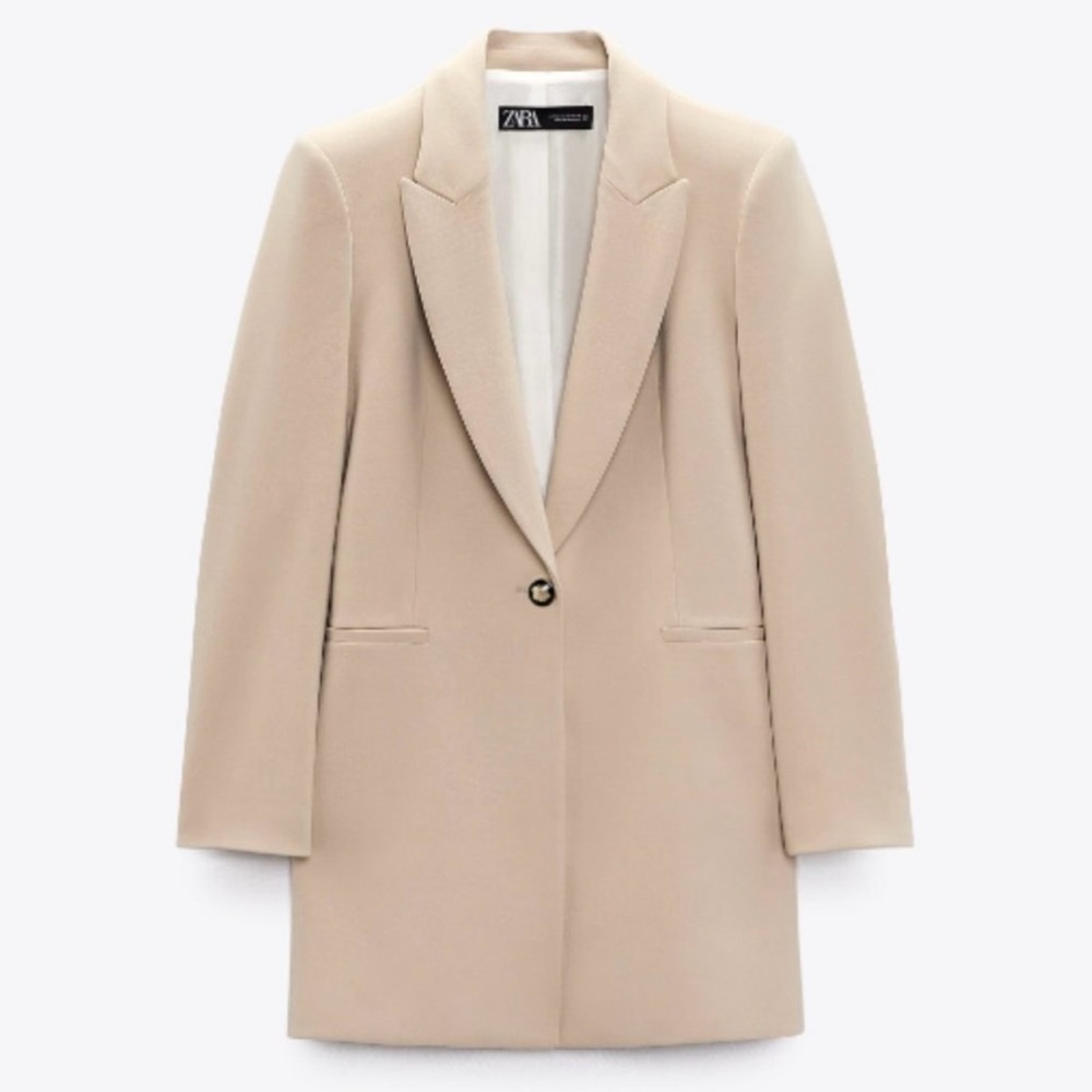 Zara blazer suit jacket coat casual business office